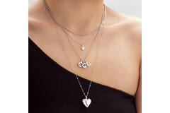  Pop Charms - Argent / Rhodié - Zircone